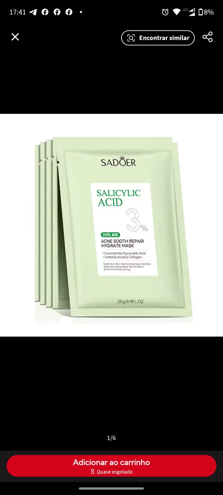 mascara acid salicilic
